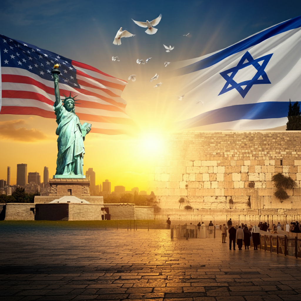 God Bless America and Am Yisrael Chai: A Deep Dive into the Ideals of Liberty, Faith, and Resilience