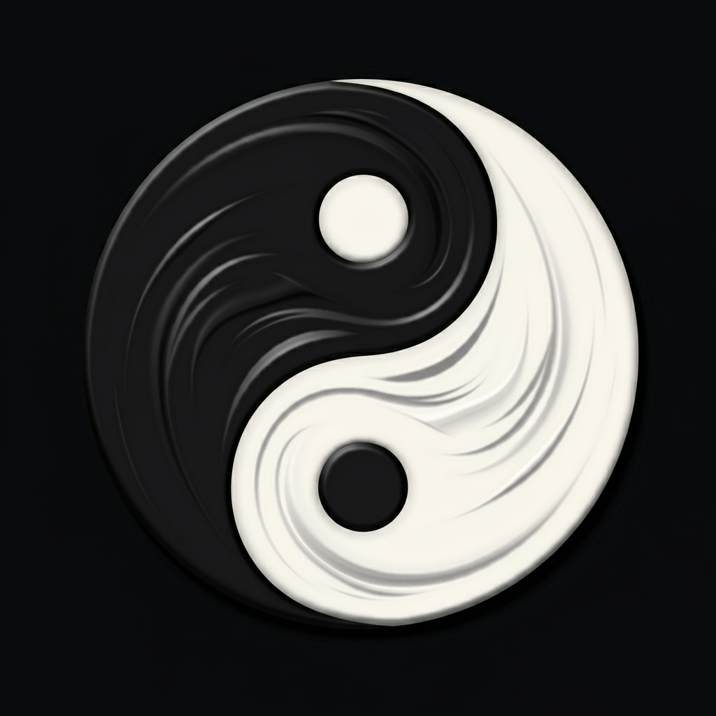 The Misdrawn Yin and Yang: Why True Balance Requires Imperfection