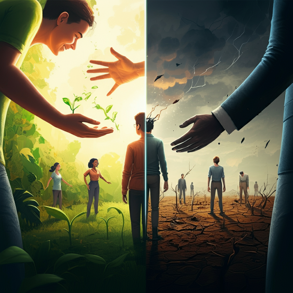 Why Helping Others Leads to Growth While Exploiting Others Leads to Death: A Deep Dive into Human Nature and Success